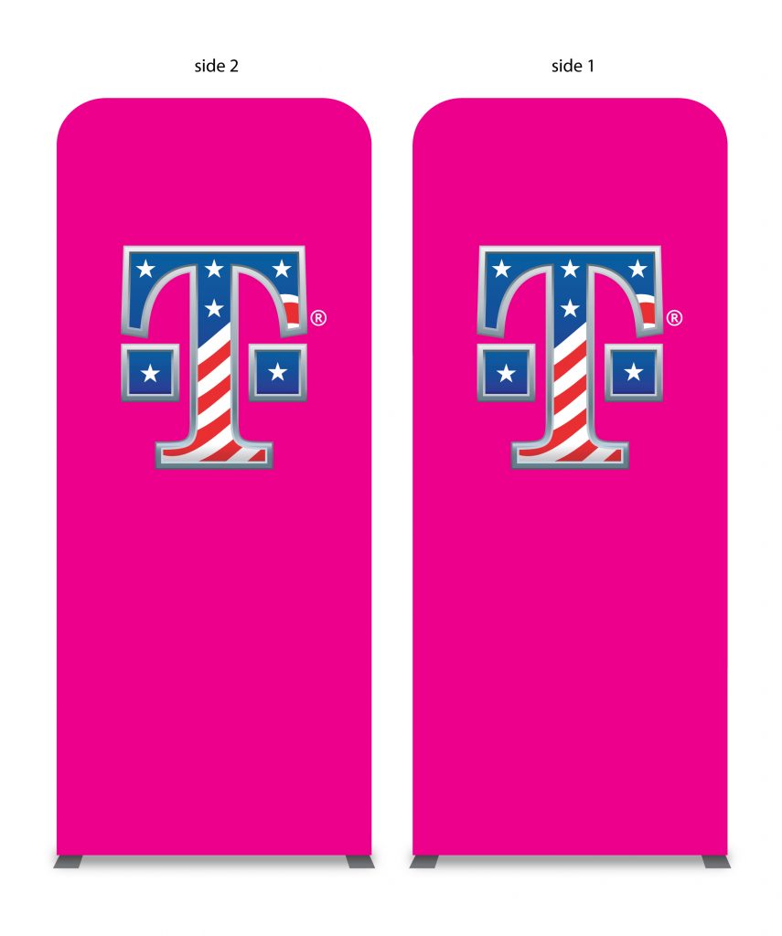 Pillowcase Banner Kit Patriotic “T” TAG Event Kits